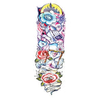 Large Colorful Tattoos For Men Waterproof Dragon Sticker Temporary Luxury Big 3D Tattoo Modern Design Stevvex