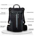 Bike Bags Portable Waterproof Backpack Cycling Water Bag Outdoor Sport Climbing Hiking Pouch Hydration Backpack  Bike Backpack  Mountain Biking Daypack Cycling Hiking Bicycle 10L Stevvex