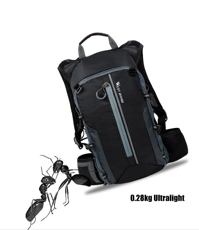 Bike Bags Portable Waterproof Backpack Cycling Water Bag Outdoor Sport Climbing Hiking Pouch Hydration Backpack  Bike Backpack  Mountain Biking Daypack Cycling Hiking Bicycle 10L Stevvex