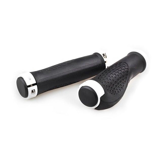 Bicycle Handlebar Cover Bike Grips Bicycle Mountain Grips Aluminum Anti-Slip Handle Bike Double Aluminum Clamp Lock On Grips For Mountain Bike Handle Bar Ends Bike Grips Comfort Ergo Handlebar Grip Designed For Cycling Stevvex