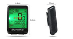 Lightweight Rainproof Bike Computer Bicycle Wireless Speedometer Odometer Cycling Watch LED Screen Measurable Backlight For Visibility At Night Auto On/Off Portable Multi-Function Design Stevvex
