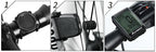 Lightweight Rainproof Bike Computer Bicycle Wireless Speedometer Odometer Cycling Watch LED Screen Measurable Backlight For Visibility At Night Auto On/Off Portable Multi-Function Design Stevvex