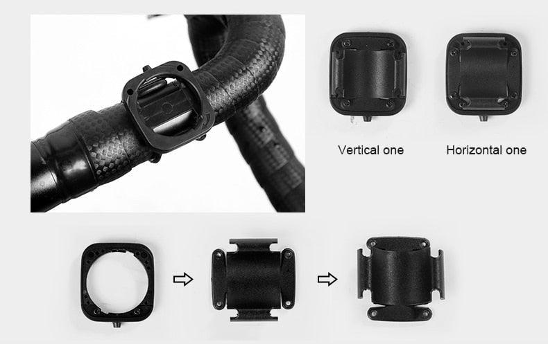 Lightweight Rainproof Bike Computer Bicycle Wireless Speedometer Odometer Cycling Watch LED Screen Measurable Backlight For Visibility At Night Auto On/Off Portable Multi-Function Design Stevvex