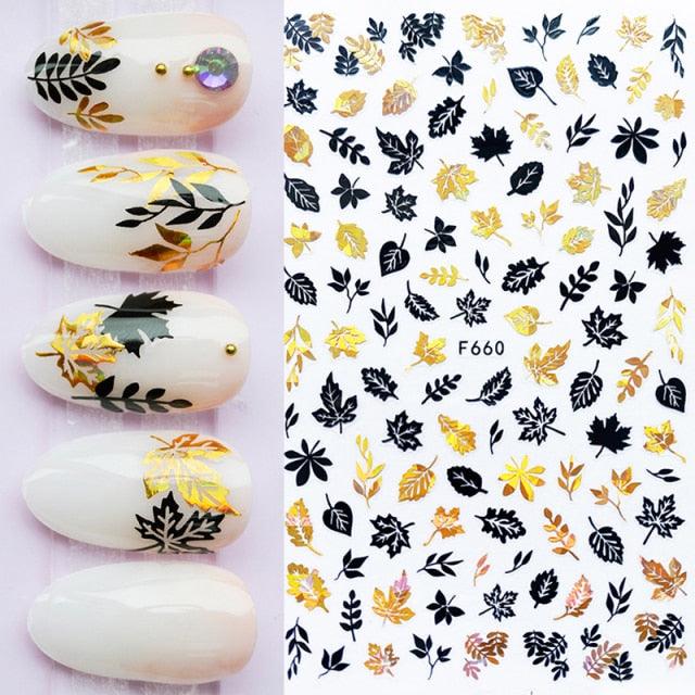 Summer Tropical Beach Coconut Tree Slippers 3D Nail Sticker Leaves Shell Transfer Decals Slider Decoration Manicures  Tip Water Transfer Nail Decals Sticker For Pretty Girl Self-Adhesive Nail Decals Designer Nail Stickers for Acrylic Stevvex