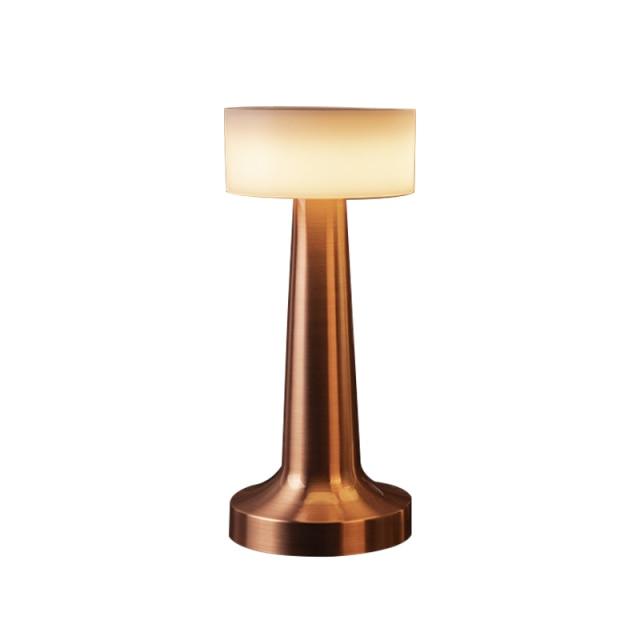 USB Dimming Bar Desk Lamp Hotel Coffee Shop Wireless Charging Touch Bedroom Bedside LED Restaurant Table Lights Art Night Light Decorative Table Lamp Cute Study Lamps for Bedroom Décor Stevvex