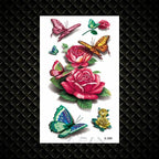 Fashion Small Sexy Black Temporary Waterproof Tattoo Cute Star Heart Tattoos Sticker Body Finger Tattoo For Kids Womens