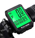 Bicycle Computer Digital Speedometer Backlight Wireless Wired Bike Stopwatch Computer Waterproof Backlight With Digital LCD Display For Outdoor Cycling And Fitness Multi-Function Gifts For Bikers Men Stevvex