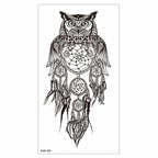 Big Tiger Lion Waterproof Temporary Sticker Tattoo Arm Legs Fake Tattoo Stickers For Adults Realistic Luxury Design For Mens Womens