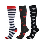 Compression Socks Athletic Best Graduated Breathable Nursing Socks Fit Running Outdoor Sports Socks Hiking Socks For Athlete Men And Women Stevvex