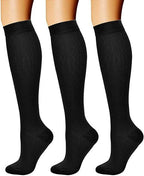 Compression Socks Athletic Best Graduated Breathable Nursing Socks Fit Running Outdoor Sports Socks Hiking Socks For Athlete Men And Women Stevvex
