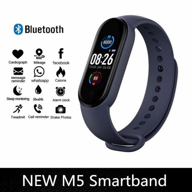 Inteligent Smart Watch Heart Rate Pressure Pedometer Sport Watches Bracelet Electric Sports Watch For Phones Health Smartwatch Heart Rate Monitor Sleep Monitor Waterproof Touch Screen Stevvex
