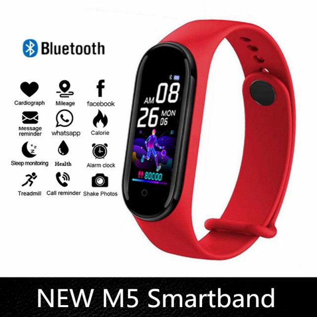 Inteligent Smart Watch Heart Rate Pressure Pedometer Sport Watches Bracelet Electric Sports Watch For Phones Health Smartwatch Heart Rate Monitor Sleep Monitor Waterproof Touch Screen Stevvex
