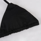 Push Up Bikini Set Swimsuits High Waist Swimwear Women Ribbed Bathing Suits Brazilian Bikinis Swimsuit for Women  Bottom Triangle Bikinis Top Bathing Suit Stevvex