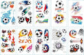 10pcs Dinosaur Sticker Temporary Tatoo Waterproof Colorful Elegant Children Tattoos Stevvex