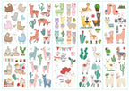 10pcs Dinosaur Sticker Temporary Tatoo Waterproof Colorful Elegant Children Tattoos Stevvex