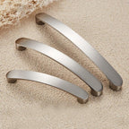 Cabinet Handles Kitchen Door Handles Drawer Knobs Aluminum Alloy Wardrobe Door Handles Brushed Modern Style Hardware  Stainless Steel Kitchen Cabinet Pulls For Kitchen Cabinet Drawer Door Cupboard Decorative Modern Hardware For Cabinet Stevvex