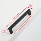 Cabinet Handles Kitchen Door Handles Drawer Knobs Aluminum Alloy Wardrobe Door Handles Brushed Modern Style Hardware  Stainless Steel Kitchen Cabinet Pulls For Kitchen Cabinet Drawer Door Cupboard Decorative Modern Hardware For Cabinet Stevvex