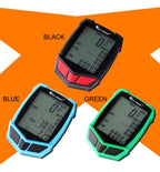 Bicycle Computer Wireless 20 Functions Speedometer Odometer Cycling Wireless Bike Computer Waterproof Bicycle Speedometer Odometer Support Smart Sensor LCD Backlight Display For Road Cycling Stevvex