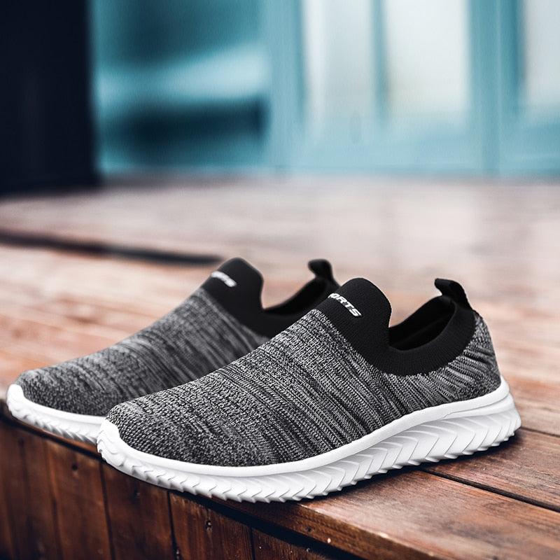 New Men Sneakers Light Fashion Casual Shoes Slip-On Comfortable Women Pink Couple Shoes Outdoor Walking Footwear Non-Slip Running Climbing Shoes Sneakers Stevvex