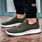 New Men Sneakers Light Fashion Casual Shoes Slip-On Comfortable Women Pink Couple Shoes Outdoor Walking Footwear Non-Slip Running Climbing Shoes Sneakers Stevvex