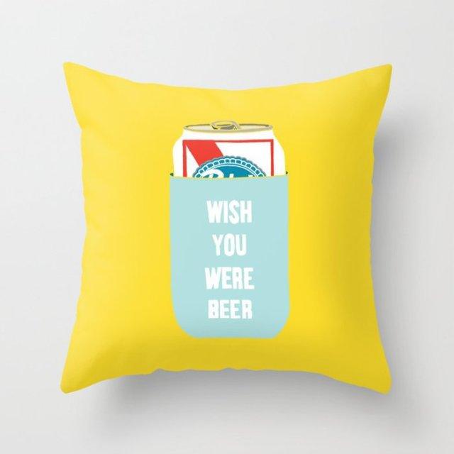 Summer Fashion Fresh Yellow Cute Pillows Case Geometry Yellow Pillow Case Cushion Cover Polyester Pillowcase Floral Cushion Case Modern Decorative Pillows For Bed Sofa Couch 45x45CM Stevvex