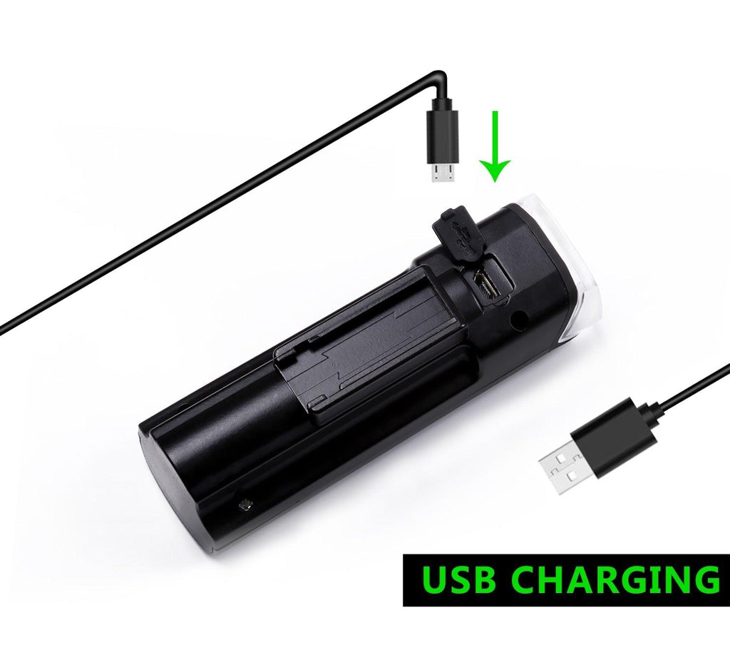 Front Bicycle Light USB Rechargeable LED Bike Light Waterproof Cycling Headlight Climbing Safety Flashlight Lamps Bike Light Super Bright Bicycle Light Easy To Install Fits All Bikes Headlights With Modes Stevvex