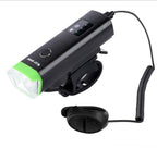 Front Bicycle Light USB Rechargeable LED Bike Light Waterproof Cycling Headlight Climbing Safety Flashlight Lamps Bike Light Super Bright Bicycle Light Easy To Install Fits All Bikes Headlights With Modes Stevvex