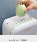 Toilet Paper Holder Stand Wall Mounted Waterproof Paper Towel Dispenser Holder Tissue Box Toilet Roll Holder For Toilet Paper Toilet Paper Roll Holder With Shelf And Drawer Adhesive Bathroom Tissue Box Holder Wall Mount Facial Toilet Tissue Paper Storage Stevvex