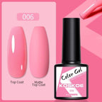 Spring Summer Nail Gel Polish Colorful UV LED Diamond Stylish Glossy and Matte Fashion Design For Womens Stevvex