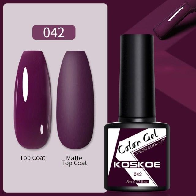 Spring Summer Nail Gel Polish Colorful UV LED Diamond Stylish Glossy and Matte Fashion Design For Womens Stevvex