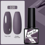Spring Summer Nail Gel Polish Colorful UV LED Diamond Stylish Glossy and Matte Fashion Design For Womens Stevvex