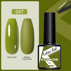 Spring Summer Nail Gel Polish Colorful UV LED Diamond Stylish Glossy and Matte Fashion Design For Womens Stevvex