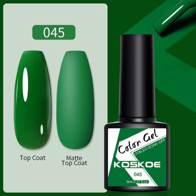 Spring Summer Nail Gel Polish Colorful UV LED Diamond Stylish Glossy and Matte Fashion Design For Womens Stevvex