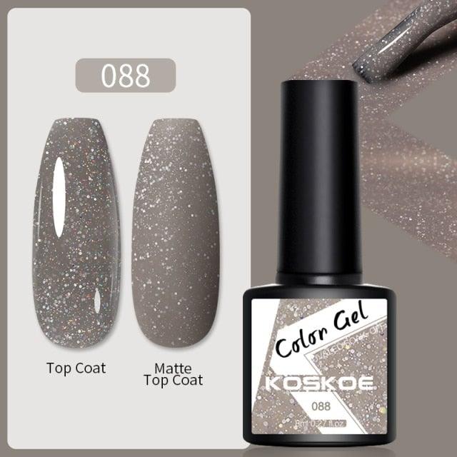 Spring Summer Nail Gel Polish Colorful UV LED Diamond Stylish Glossy and Matte Fashion Design For Womens Stevvex