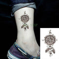 Elegant Black Music Notes Waterproof Sticker Tattoos Temporary Chest Shoulder Tattoos For Men Women Stevvex