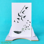 Elegant Black Music Notes Waterproof Sticker Tattoos Temporary Chest Shoulder Tattoos For Men Women Stevvex