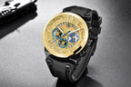 Business Mens Fashion Watches Quartz Silicone Sport Multifunction Watch Men Luxury Waterproof Luminous Hands Stevvex
