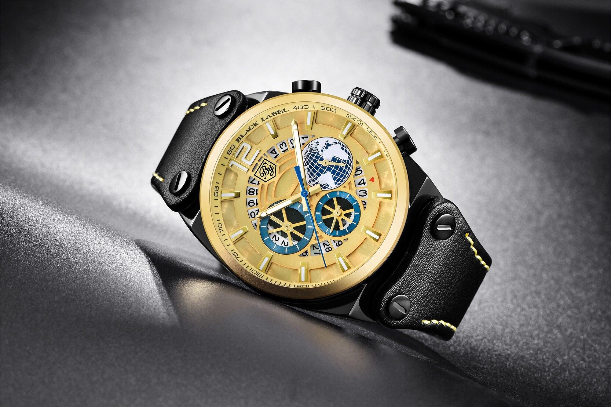 Business Mens Fashion Watches Quartz Silicone Sport Multifunction Watch Men Luxury Waterproof Luminous Hands Stevvex