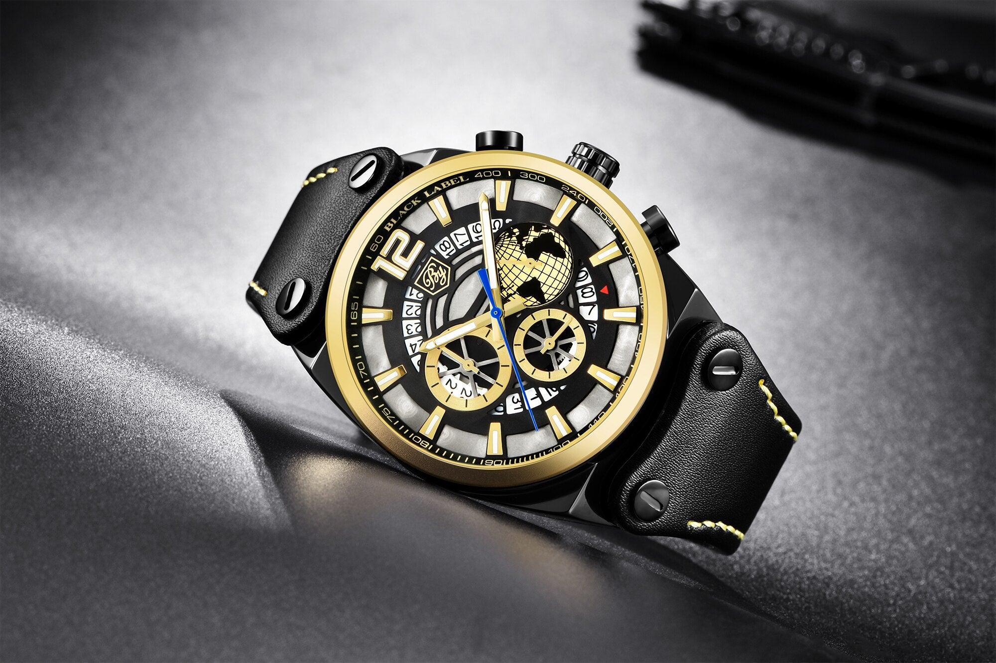 Business Mens Fashion Watches Quartz Silicone Sport Multifunction Watch Men Luxury Waterproof Luminous Hands Stevvex