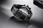 Business Mens Fashion Watches Quartz Silicone Sport Multifunction Watch Men Luxury Waterproof Luminous Hands Stevvex
