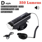 Front Bicycle Light USB Rechargeable LED Bike Light Waterproof Cycling Headlight Climbing Safety Flashlight Lamps Bike Light Super Bright Bicycle Light Easy To Install Fits All Bikes Headlights With Modes Stevvex