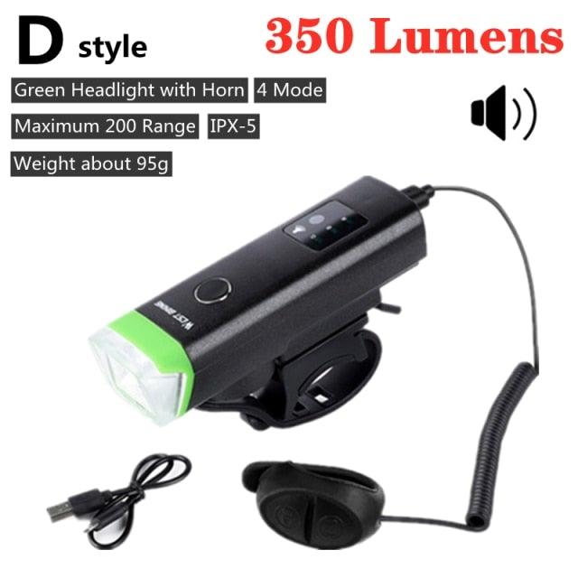Front Bicycle Light USB Rechargeable LED Bike Light Waterproof Cycling Headlight Climbing Safety Flashlight Lamps Bike Light Super Bright Bicycle Light Easy To Install Fits All Bikes Headlights With Modes Stevvex
