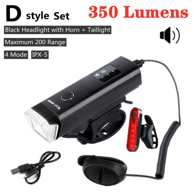 Front Bicycle Light USB Rechargeable LED Bike Light Waterproof Cycling Headlight Climbing Safety Flashlight Lamps Bike Light Super Bright Bicycle Light Easy To Install Fits All Bikes Headlights With Modes Stevvex
