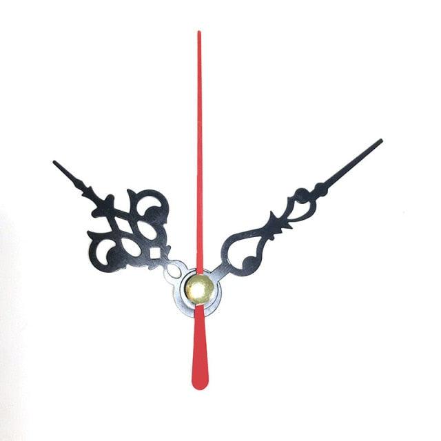 Wall Clock Pointer Clock Watch Kit Accessories 3D Clock Hands Wall Clock for Kitchen Office and Home Art Decor Quartz Clock Movement Mechanism Accessories  Needle Pointer Large Wall Clocks Quartz Stevvex
