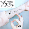 Lion King Temporary Tattoo Waterproof Black And Colorful Small Big Luxury Tattoo For Mens Womens Stevvex