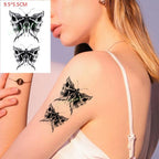 Lion King Temporary Tattoo Waterproof Black And Colorful Small Big Luxury Tattoo For Mens Womens Stevvex