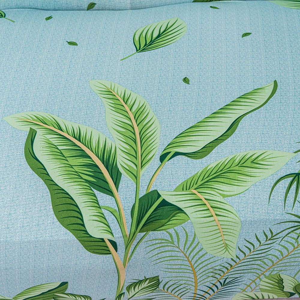 Elastic Plain Floral Printing  Sofa Cover Stretch for Living Room Couch Cover Chair Protector 1/2/3/4 Seater Printed Couch Cover for 3 Cushion Couch  Floral Pattern Sofa Cover with Separate Cushion Cover Pieces Stretch Sofa Slipcover Stevvex