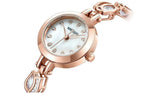 Charming Women Fashion Crystal Watch Elegant Shape Bracelet Strap Luxury Design Quartz Waterproof Womens Wrist Watch Stevvex