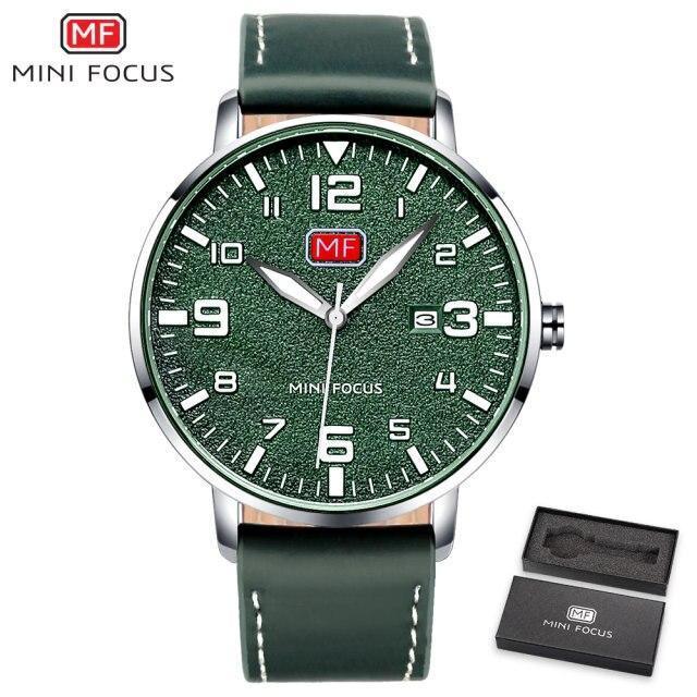 Black Classic Simple Men's Fashion Quartz Watches Modern Round Design Waterproof Wrist Watch For Men Stevvex