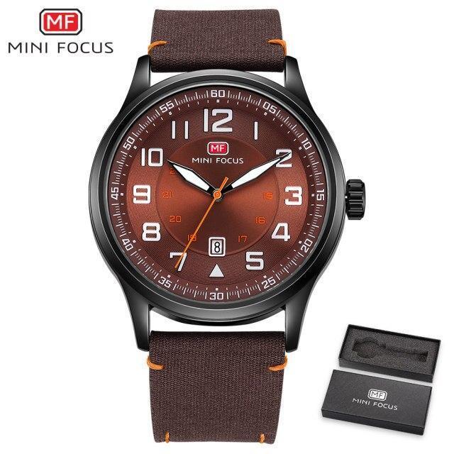 Casual Sport Mens Watch Luxury Green Round Design Waterproof Analog Quartz Classic Fashion Wrist Watch Stevvex